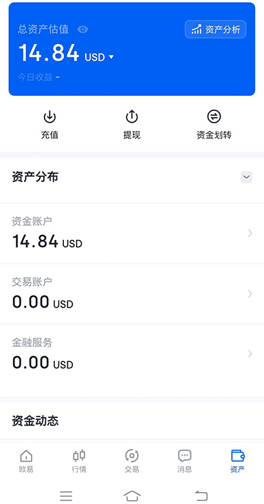 USDT 永约界面